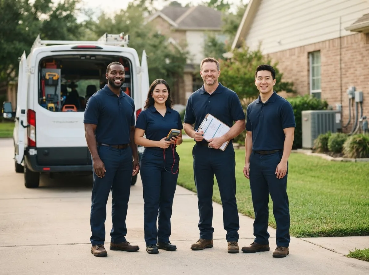 Certified HVAC technician near Dresser, WI